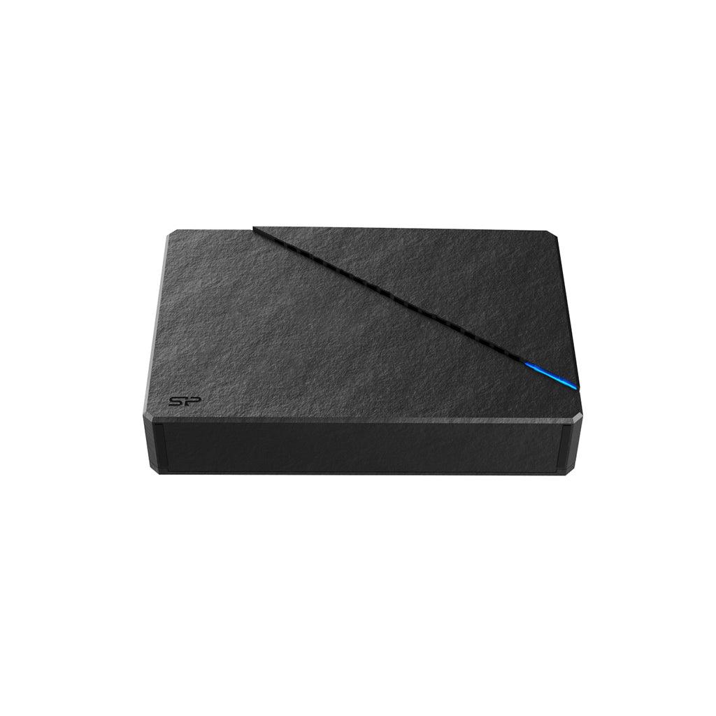 Silicon-Power Stream S07 6TB External HDD Speed & Style - Black