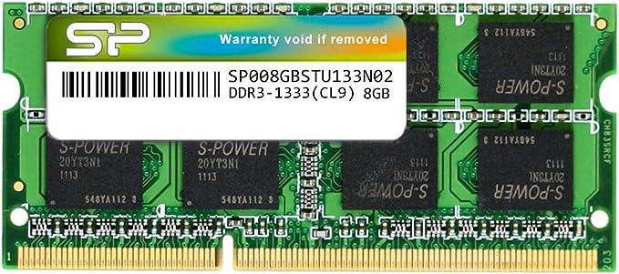 Silicon Power DDR3 8GB 1600MHz Low Voltage Laptop RAM