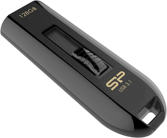 Silicon Power Flash Drive 128GB B21 Speed & Reliability - Black