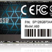 Silicon Power M.2 NVME A60 128GB SSD Speed & Reliability