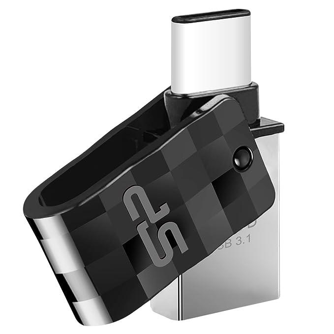 Silicon Power OTG 64GB USB C Dual Interface Flash Drive
