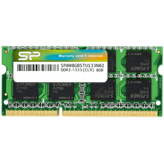 Silicon Power RAM 8GB DDR3 Laptop 1333 MHz High Voltage