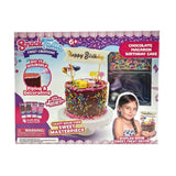 Snack Tastic Chocolate Macaron Birthday Cake Decorating Kit for Kids Ages 6+