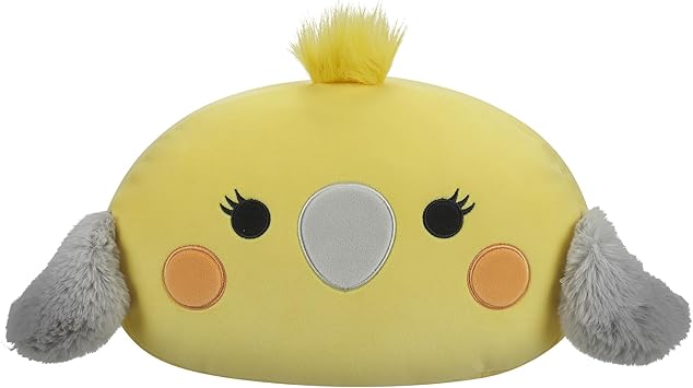 Squishmallows Charlize Cockatiel Stackable Plush 12 Inch - Yellow Squishmallows Charlize Cockatiel Stackable Plush 12 Inch - Yellow