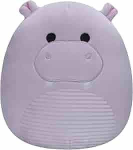 Squishmallows HANNA THE HIPPO Soft Plush Toy 7.5 Inches - Purple Squishmallows HANNA THE HIPPO Soft Plush Toy 7.5 Inches - Purple