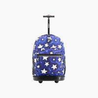 J World Sunrise Rolling Backpack (18 Inch)
