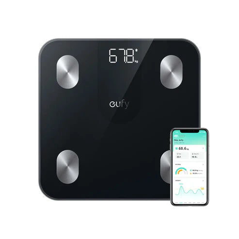 Anker Eufy Smart Scale A1 Compact Digital Bathroom Scale with 12 Measurements