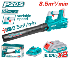Total 20V Lithium-Ion Agricultural Blower | 8.5 m³/min – Cordless & Powerful