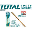 TOTAL 3.5mm Cobalt Drill Bit HSS CO-M35 TAC11203501