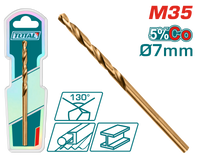 TOTAL HSS-CO M35 Drill Bit 7mm (TAC11207001)