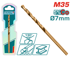 TOTAL HSS-CO M35 Drill Bit 7mm (TAC11207001)