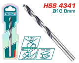 TOTAL 4341 HSS Drill Bit - 10mm (TAC1201004)