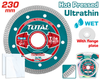 TOTAL Ultrathin Diamond Cutting Disc Mesh Rim – 230mm | 9" (TAC2182301HT)