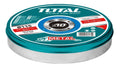 TOTAL 10Pcs Abrasive metal cutting disc set 4.5" (TAC2211155)