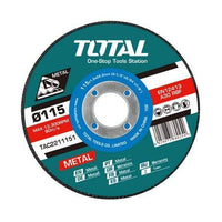 TOTAL Abrasive metal cutting disc 5" (TAC2211251)