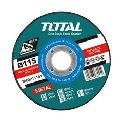 TOTAL Abrasive metal cutting disc 5" (TAC2211251)