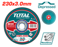 قرص TOTAL لقطع المعدن والإينوكس 230مم TAC2212301HA
