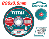 قرص TOTAL لقطع المعدن والإينوكس 230مم TAC2212301HA
