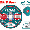 TOTAL Metal Grinding Disc 125×6mm – TAC2231251