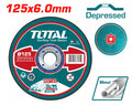 TOTAL Metal Grinding Disc 125×6mm – TAC2231251