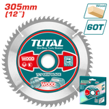 TOTAL TCT Saw Blade 305mm | 12" – 60T for Wood Cutting (TAC231923)