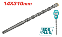 TOTAL SDS Plus Hammer Drill Bit 14×310mm (TAC311404C)