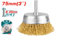 TOTAL Wire Cup Brush – 75mm | 3" (TAC33031)