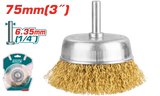 TOTAL Wire Cup Brush – 75mm | 3" (TAC33031)