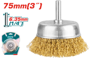 TOTAL Wire Cup Brush – 75mm | 3" (TAC33031)