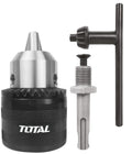 TOTAL CHUCK KEY 1/2" - 13mm WITH ADAPTOR (TAC451301.1)