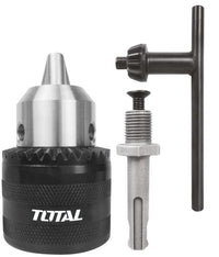 TOTAL CHUCK KEY 1/2" - 13mm WITH ADAPTOR (TAC451301.1)