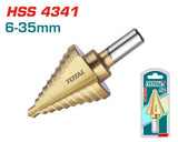 TOTAL Step Drill Bit 6-35mm (TAC7563501)