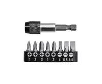 TOTAL 9 Pcs Screwdriver Bits Set (TACSD3091)