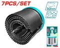 TOTAL 7 Pcs Hole Saw Set 26-63mm (TACSH3071)