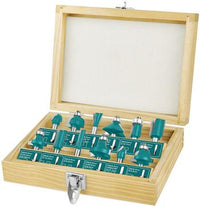 TOTAL Router bits set 12pcs 8mm
