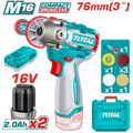 TOTAL Cordless Polisher – 16V Brushless, Variable Speed, 3" | 76mm Pad (TAPLI1676)