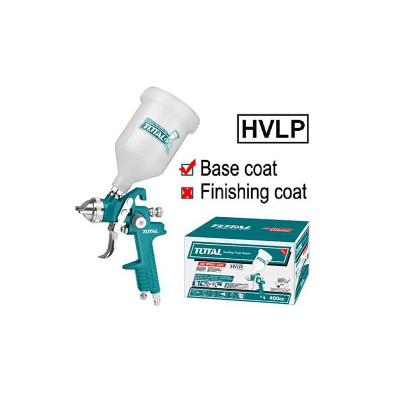 TOTAL Professional HVLP Spray Gun (TAT10601) – Precision & High-Quality Finish TOTAL Professional HVLP Spray Gun (TAT10601) – Precision & High-Quality Finish