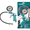 TOTAL Tire Inflator with Gauge – Max 8.5 Bar (TAT11601)