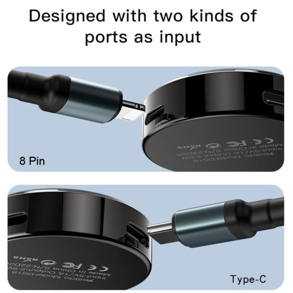 YESIDO DS18 Mini Magnetic Wireless Charger for Apple Watch YESIDO DS18 Mini Magnetic Wireless Charger for Apple Watch
