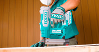 TOTAL Cordless Brad Nailer 20V – Battery Operated Finish Nailer - Battery & Charger Sold Separately (TCBNLI2005)