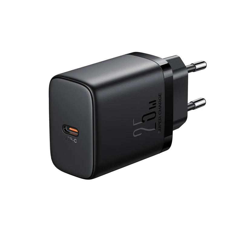TCF11 PD 25W Mini Fast Charger EU Compact & Powerful - Black & White