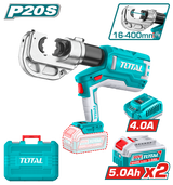 TOTAL 20V Cordless Hydraulic Crimping Tool 16–400mm²