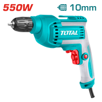 TOTAL Electric Drill 550W – 10mm Keyless Chuck Variable Speed (TD551082)