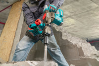 TOTAL 42V Brushless Cordless Demolition Breaker – 18J SDS HEX with 2 Batteries (TDBLI423582)