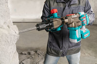 TOTAL 42V Brushless Cordless Demolition Breaker – 18J SDS HEX with 2 Batteries (TDBLI423582)