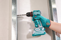 TOTAL 20V Compact Brushless Cordless Impact Drill 50Nm – With 2 Batteries & 47 Accessories (TDLI205062)