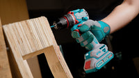 TOTAL 20V Compact Brushless Cordless Drill 55Nm – 13mm Metal Chuck with 47 Accessories & Battery (TDLI205582)