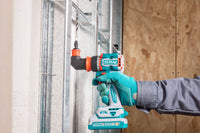 TOTAL 20V Brushless Cordless Multi-Head Drill Driver Kit – 66Nm with 4 Interchangeable Heads (TDLI206686)