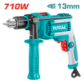 TOTAL Impact Drill 710W – 13mm Capacity with Variable Speed & Hammer Function (TG1071366)