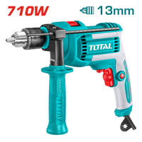 TOTAL Impact Drill 710W – 13mm Capacity with Variable Speed & Hammer Function (TG1071366)